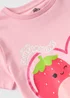 Squishmallows Girls Pink T-Shirt (4-12yrs) - Age 4 Years Image 2