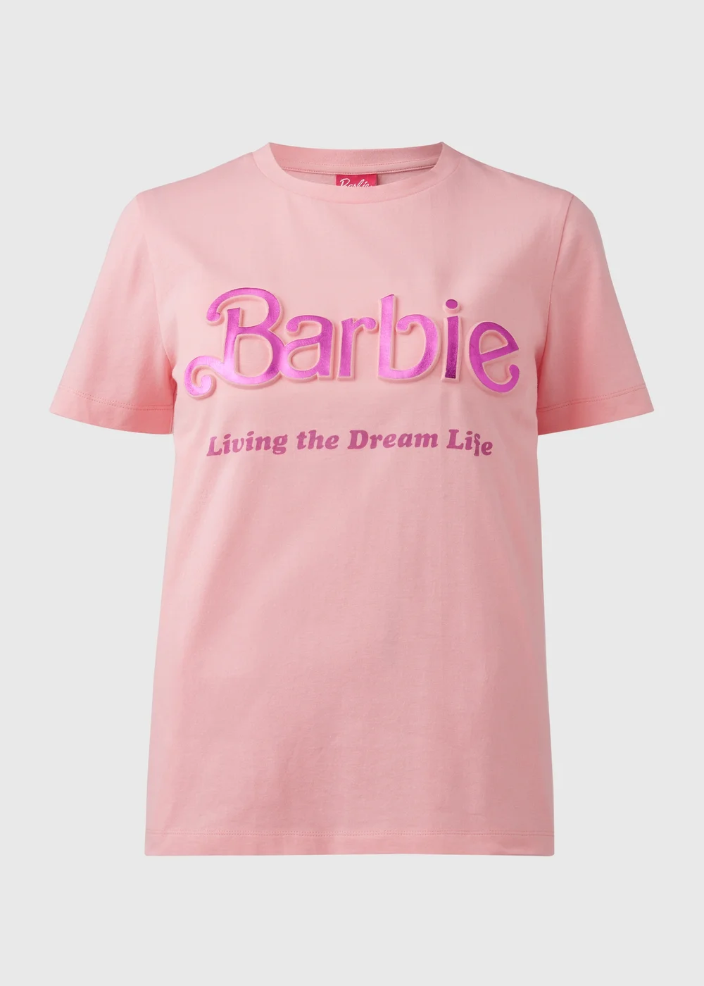 Barbie Pink Logo T-Shirt - 8 Image 5