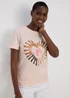 Barbie Pink Hands Print T-Shirt - 8 Image 1