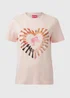 Barbie Pink Hands Print T-Shirt - 8 Image 5