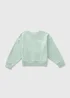 Girls Sage Green Los Angeles Tennis Club Sweatshirt (7-15yrs) - 7 Yrs Image 1