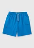 Boys Cobalt Blue Cargo Swim Shorts (6-11yrs) - Age 6 - 7 Years Image 1