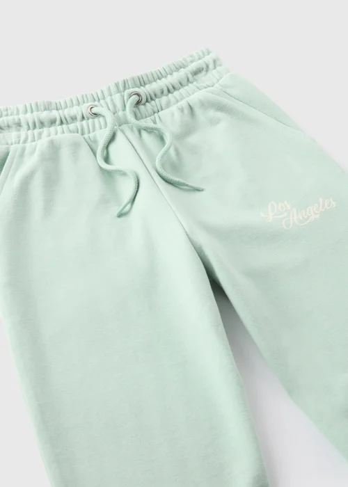 Girls Sage Green Los Angeles Joggers (7-15yrs) - 8 Yrs Image 2