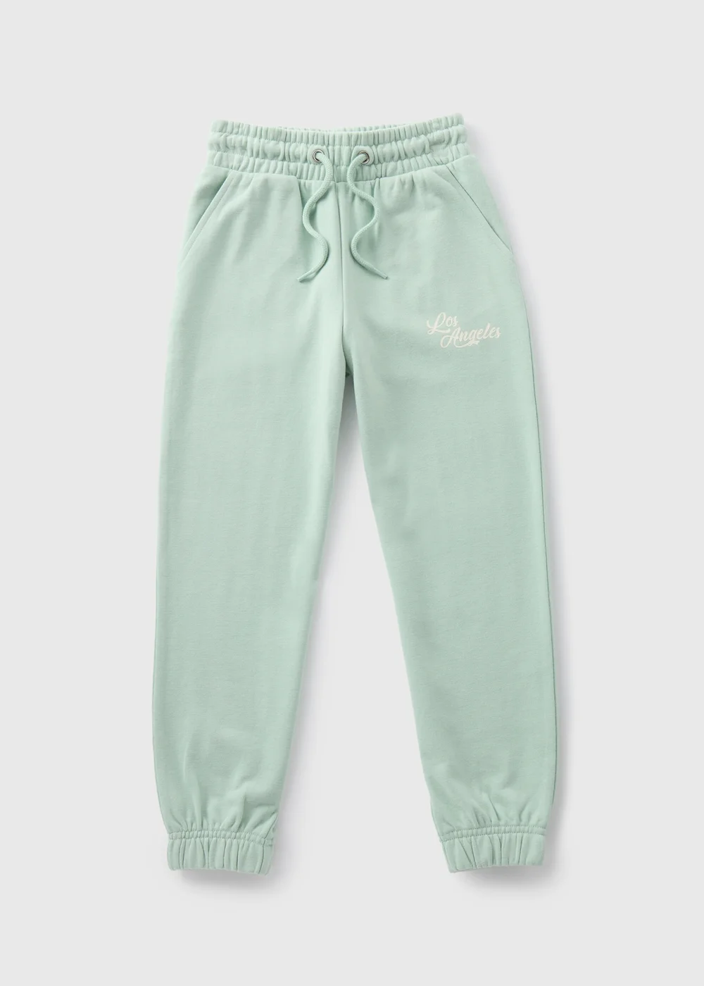 Girls Sage Green Los Angeles Joggers (7-15yrs) - 8 Yrs Image 1