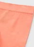 Girls Coral Seamless Ribbed Shorts (7-15yrs) - Small Image 2