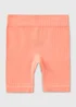 Girls Coral Seamless Ribbed Shorts (7-15yrs) - Small Image 1