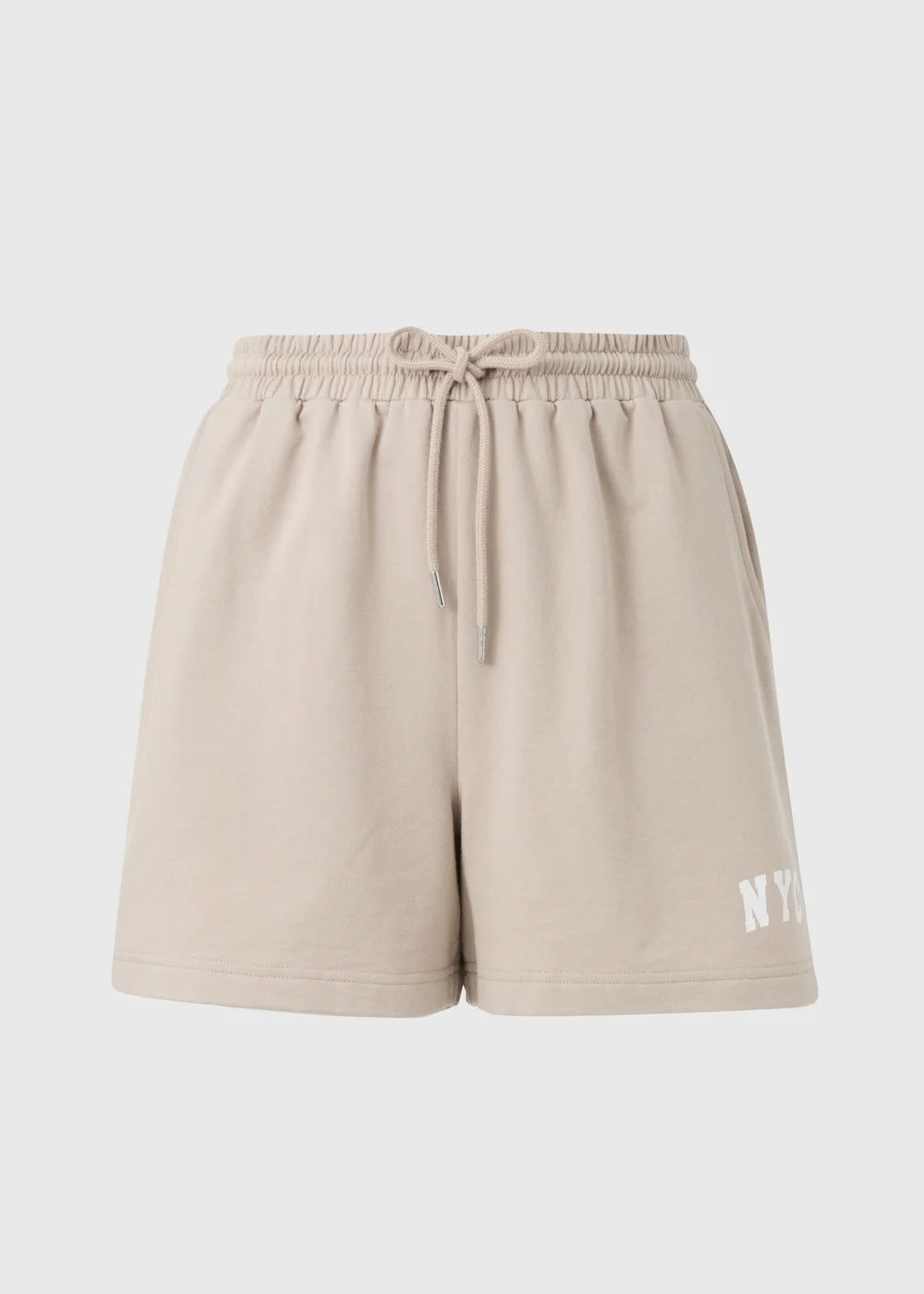 Beige Collegiate Shorts - S Image 5