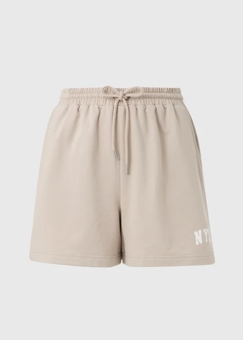 Beige Collegiate Shorts - S Image 5