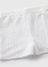 Girls Cream Lace Shorts (7yrs-15yrs) - Age 7 Years Image 2