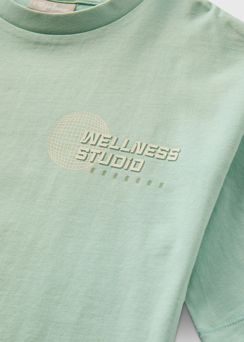 Girls Sage Wellness T-Shirt (7-15yrs) - Age 7 Years Image 2