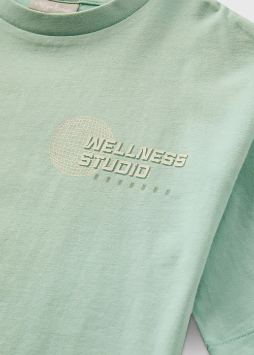 Girls Sage Wellness T-Shirt (7-15yrs) - Age 7 Years Image 2