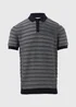 Ecru Textured Polo Shirt - S Image 5
