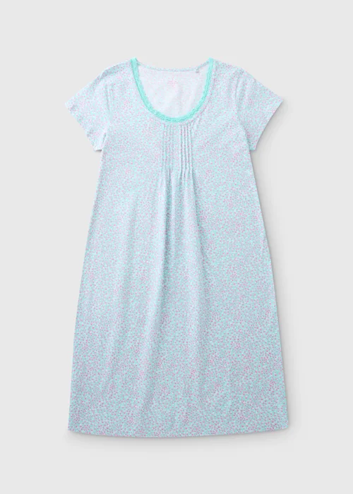 Multicolour Ditsy Print Nightie - Small Image 4
