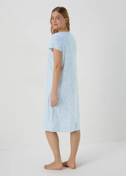 Multicolour Ditsy Print Nightie - Small Image 2