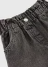 Girls Grey Denim Shorts (7-15yrs) - Age 7 Years Image 2