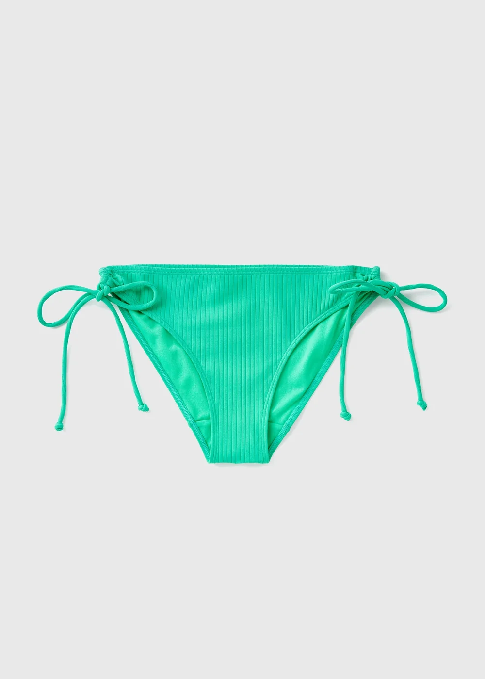 Green Tie Side Ribbed Briefs - 6 Image 4