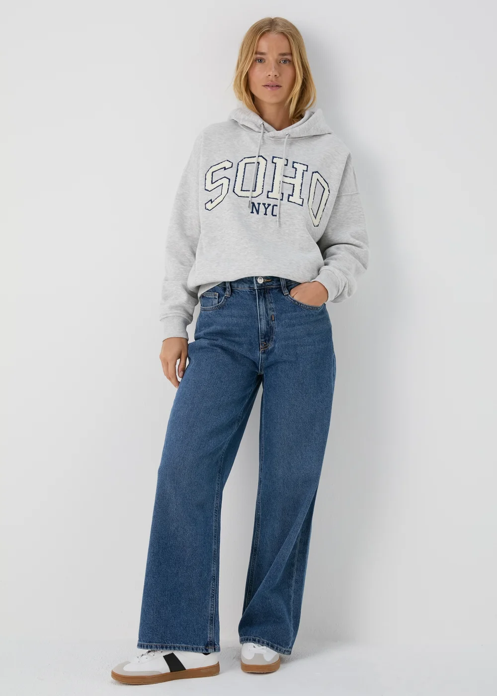 Grey Soho Hoodie - S Image 1