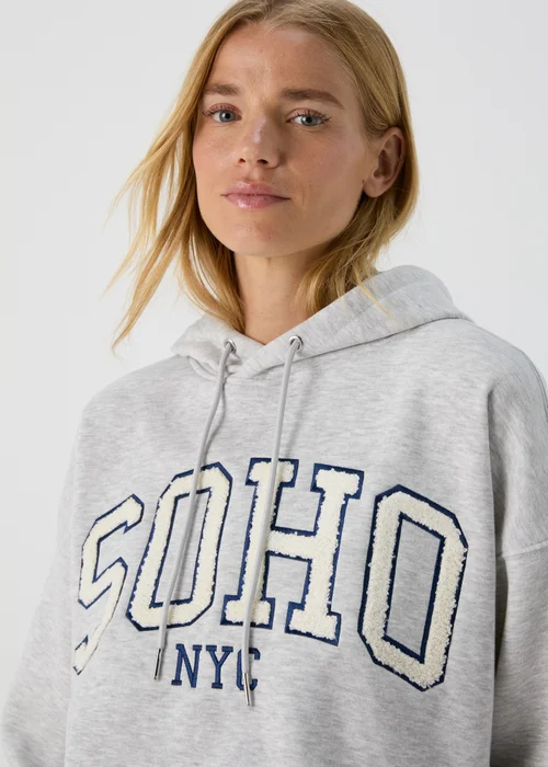 Grey Soho Hoodie - S Image 3