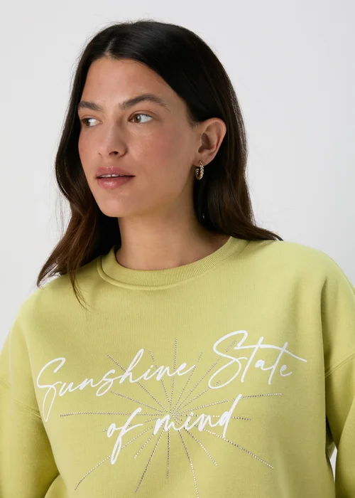 Lime Sunshine State Sweatshirt - S Image 3