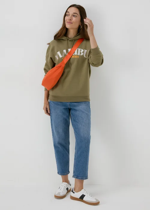 Khaki Malibu Hoodie - S Image 4