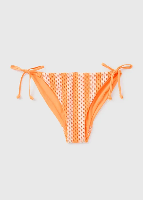 Orange Crochet Bikini Bottoms - 6 Image 4