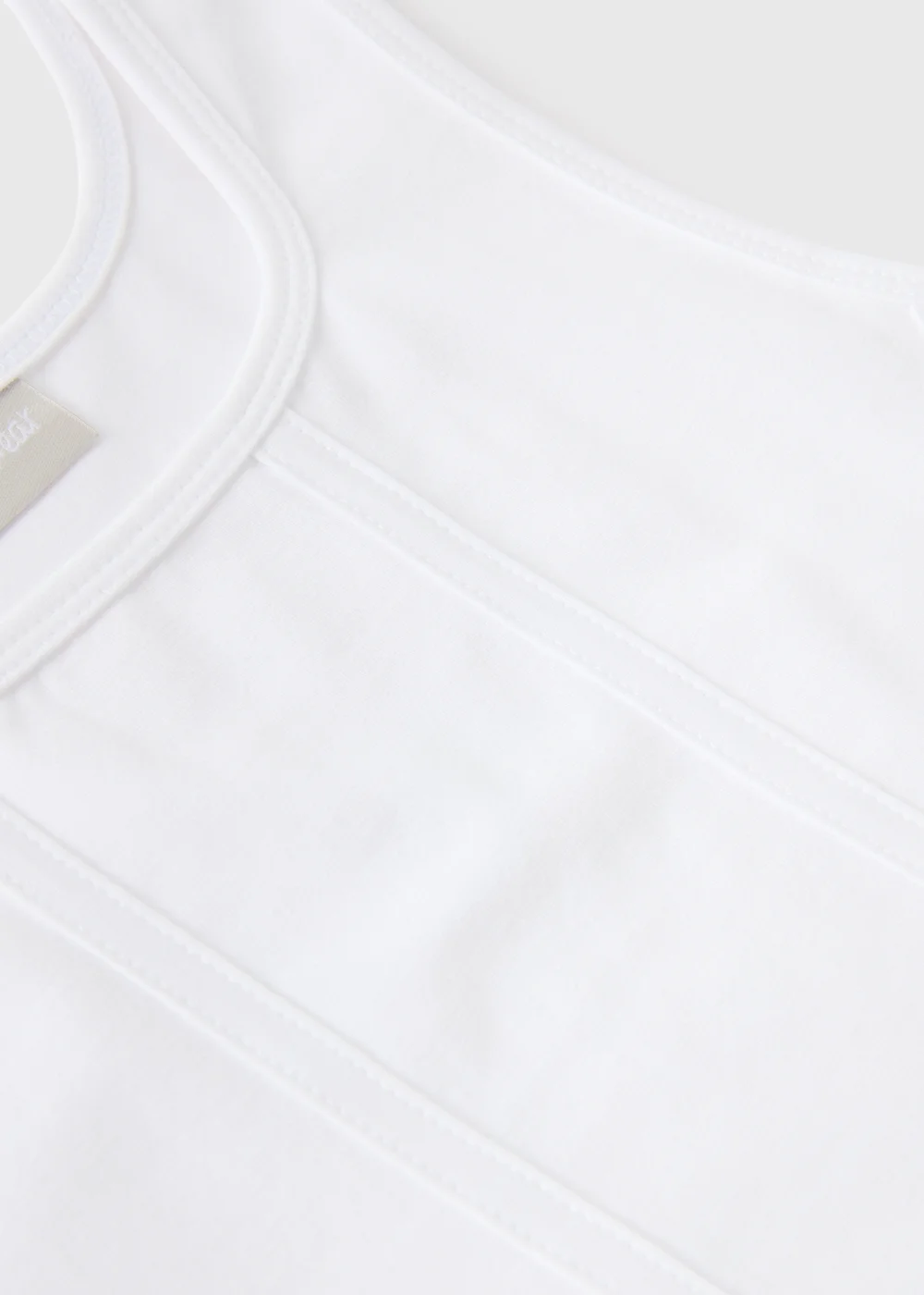 Girls White Corset Vest (7-15yrs) - 10 Yrs Image 2