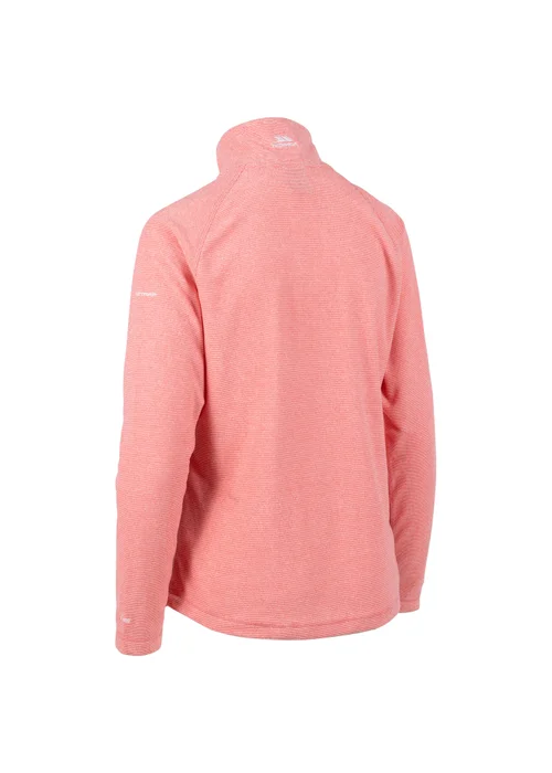 Trespass Pink Meadows Fleece Quarter Zip - S Image 2