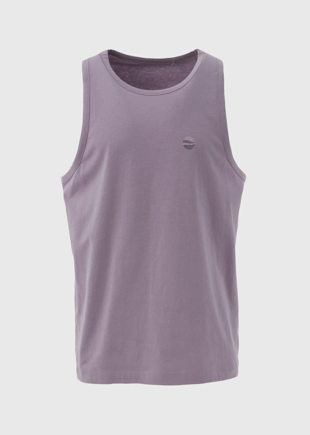 Lilac Jersey Ringer Vest - S Image 5