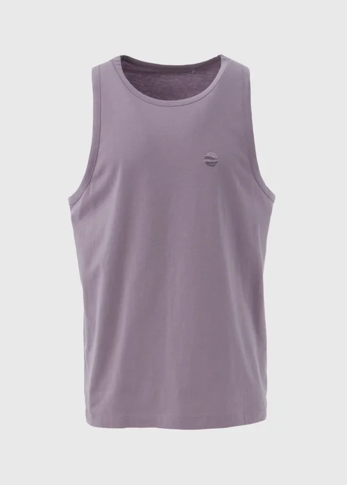 Lilac Jersey Ringer Vest - S Image 5