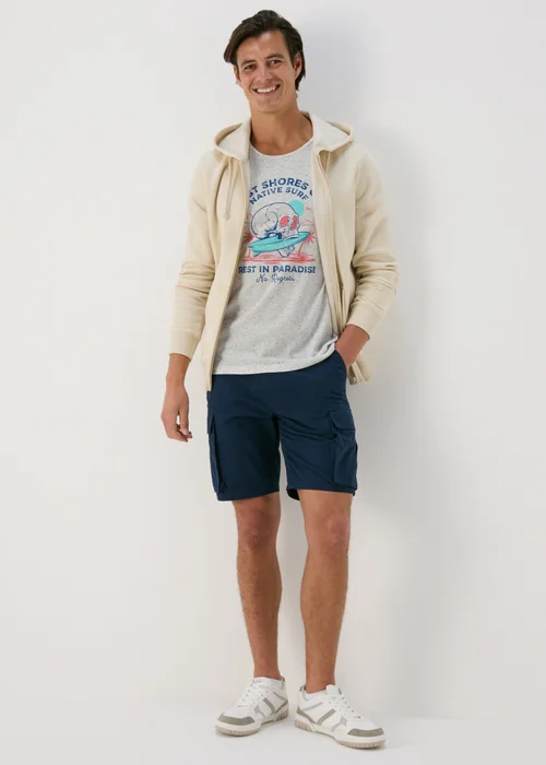 No Regrets Grey Skull Vest - Small Image 4