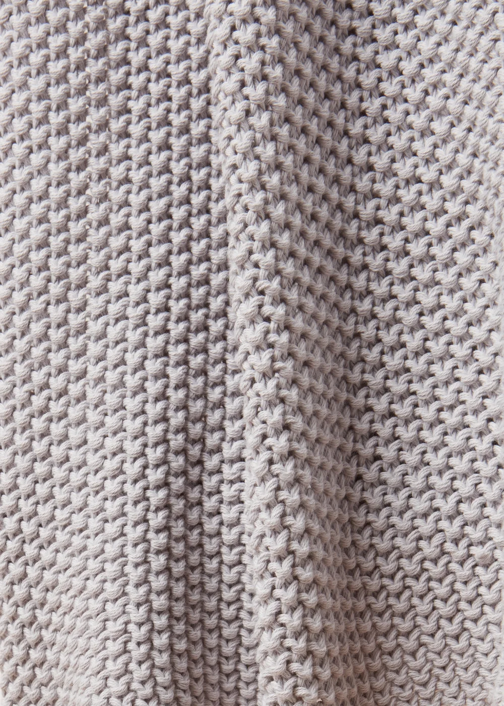 Grey Pom Edge Throw Image 2