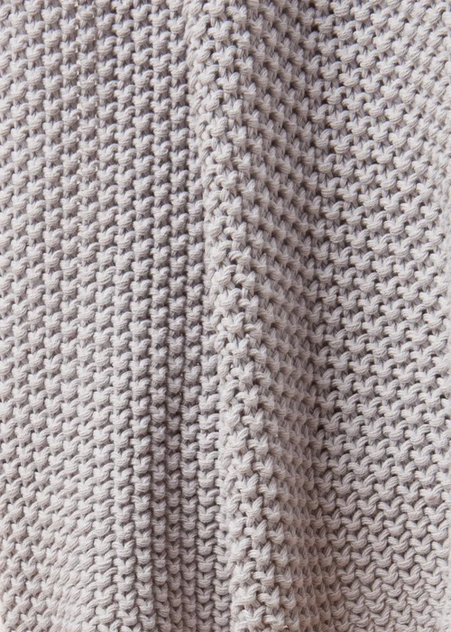 Grey Pom Edge Throw Image 2