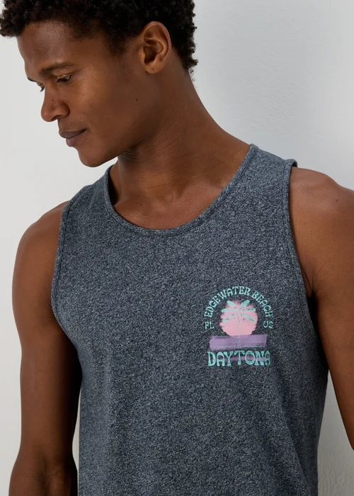 Navy Daytona Mocktwist Vest - Small Image 3