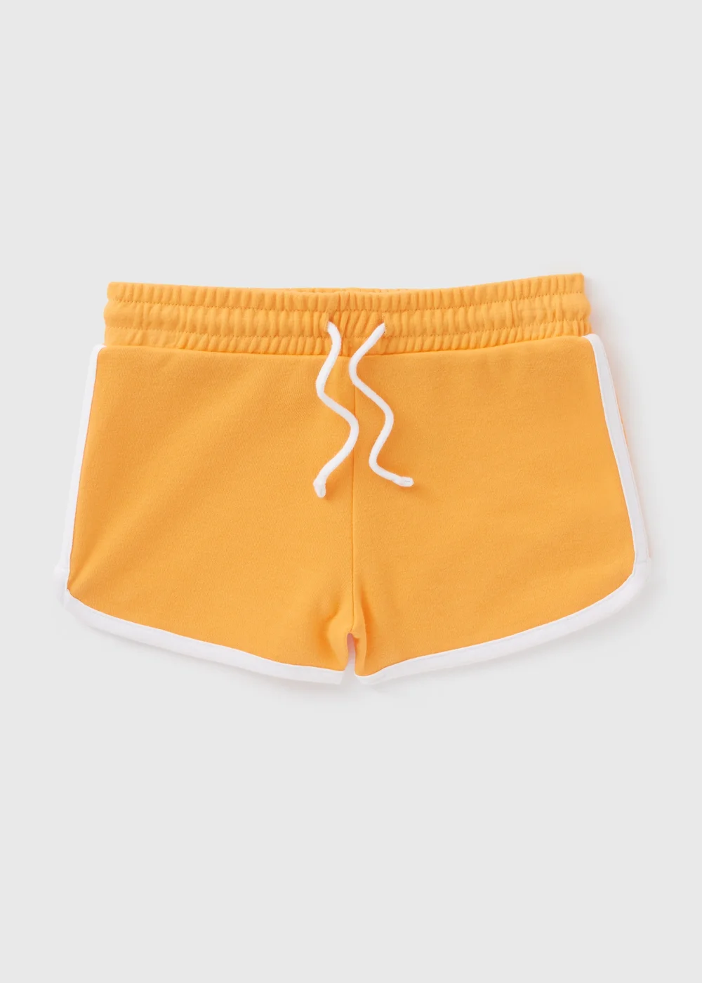 Girls Orange Runner Shorts (7-15yrs) - Age 7 Years Image 1