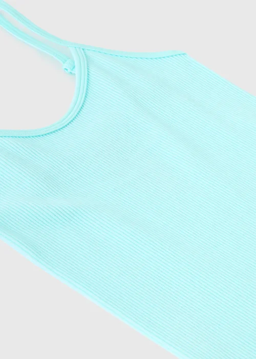 Girls Blue Seamless Unitard (7-15yrs) - S Image 2