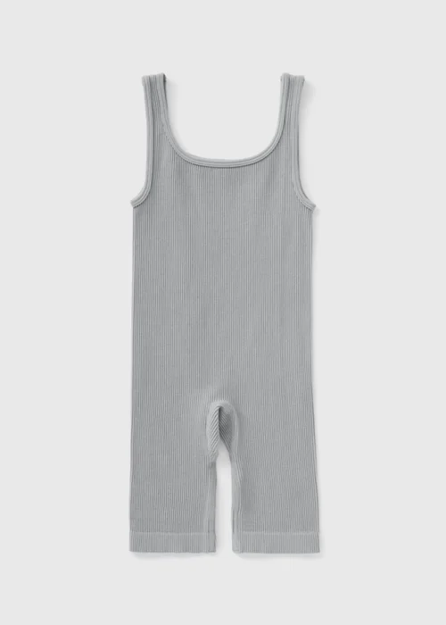 Girls Grey Seamless Unitard (7-15yrs) - S Image 1