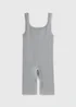 Girls Grey Seamless Unitard (7-15yrs) - S Image 1