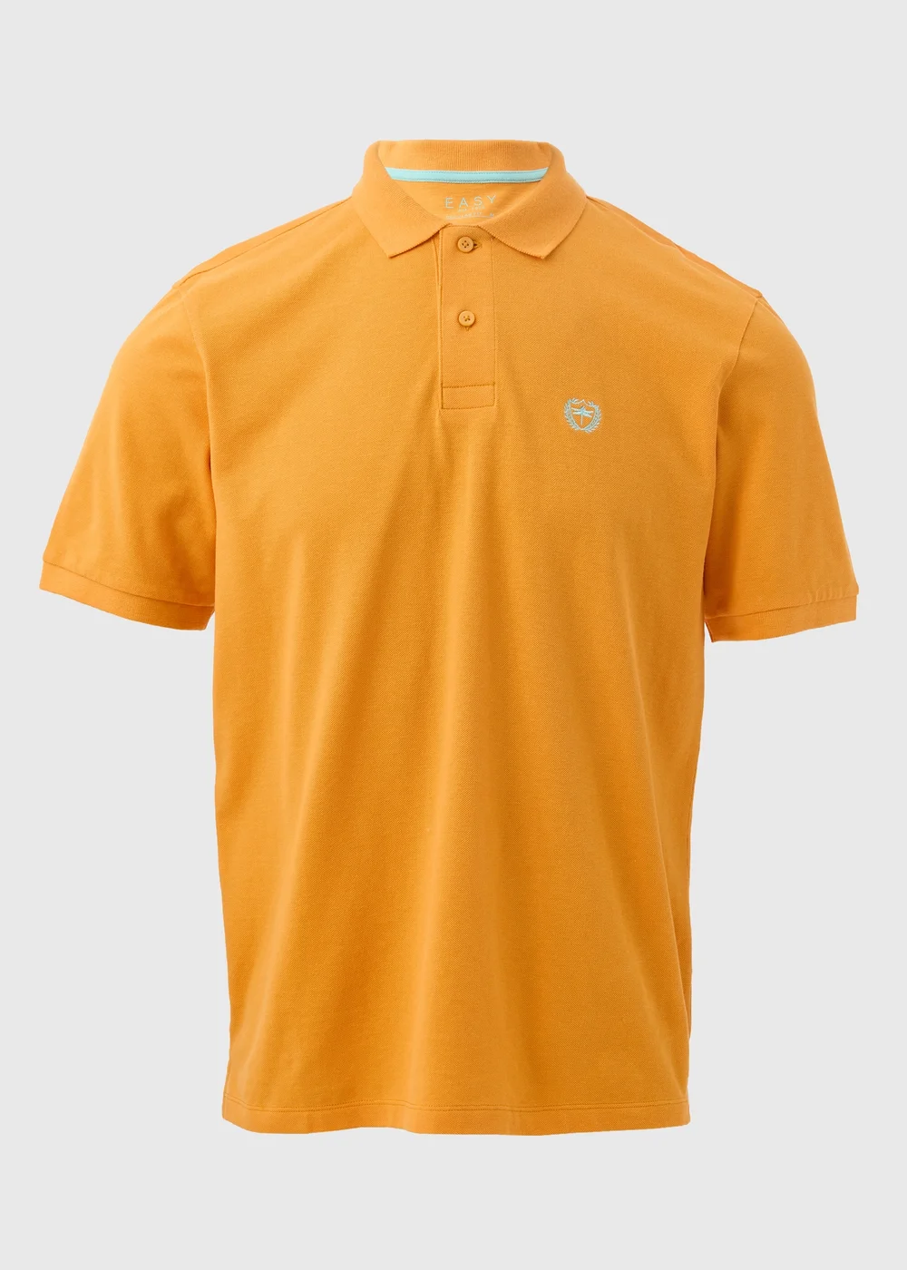 Orange Solid Polo Shirt - S Image 5