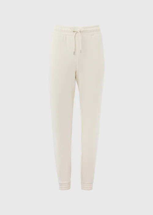Cream Tapered Joggers - S Image 5