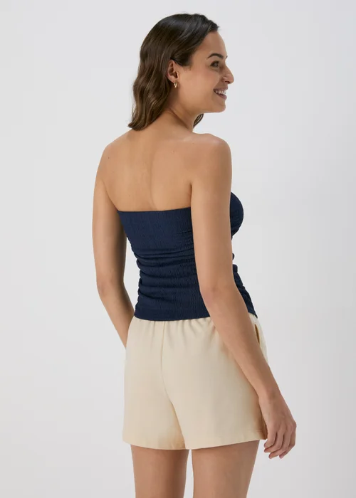 Cream Basic Shorts - S Image 2