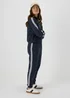 Navy Tapered Joggers - Small Image 1