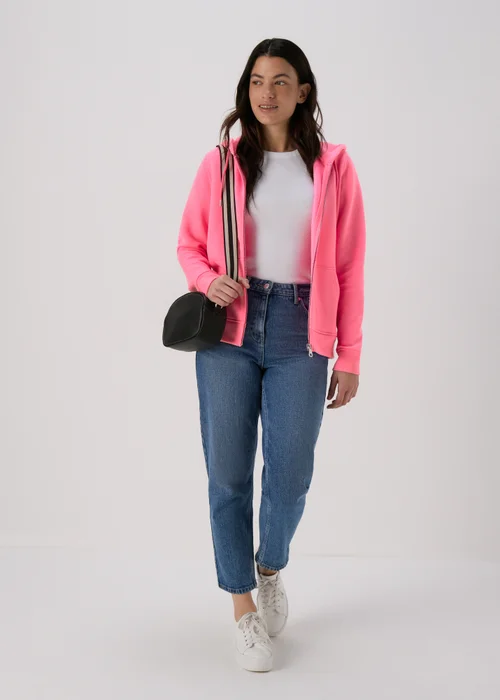 Pink Zip Hoodie - Small Image 4