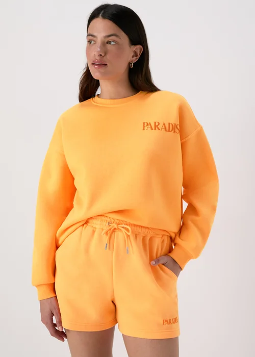 Orange Paradise Collegiate Shorts - S Image 1