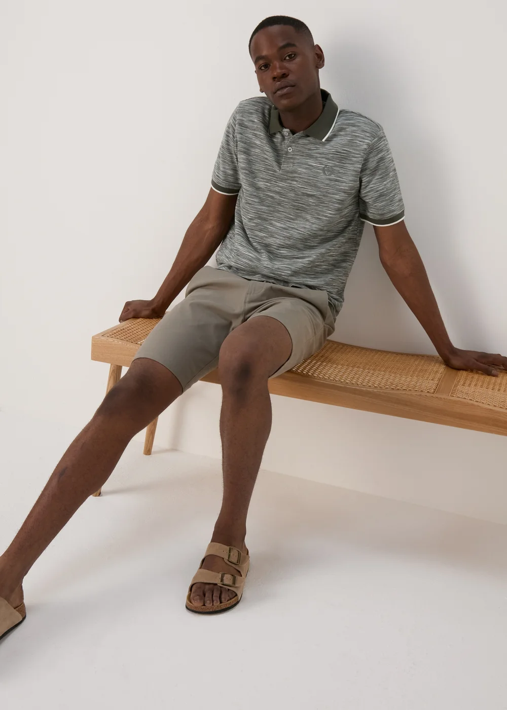 Lincoln Green Space Dye Polo - S Image 4