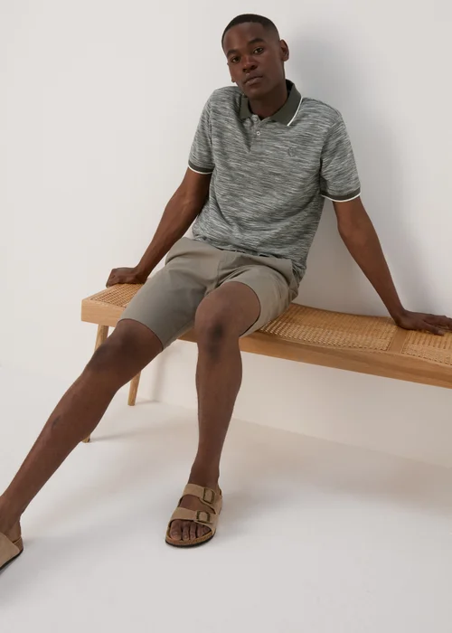 Lincoln Green Space Dye Polo - S Image 4