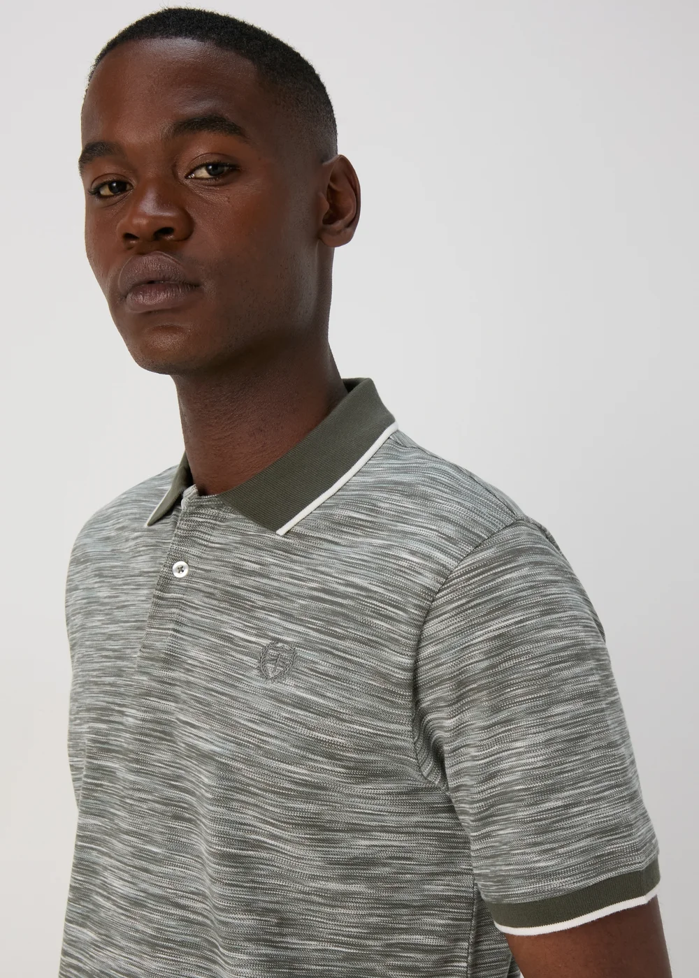 Lincoln Green Space Dye Polo - S Image 3