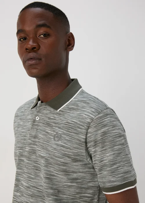 Lincoln Green Space Dye Polo - S Image 3