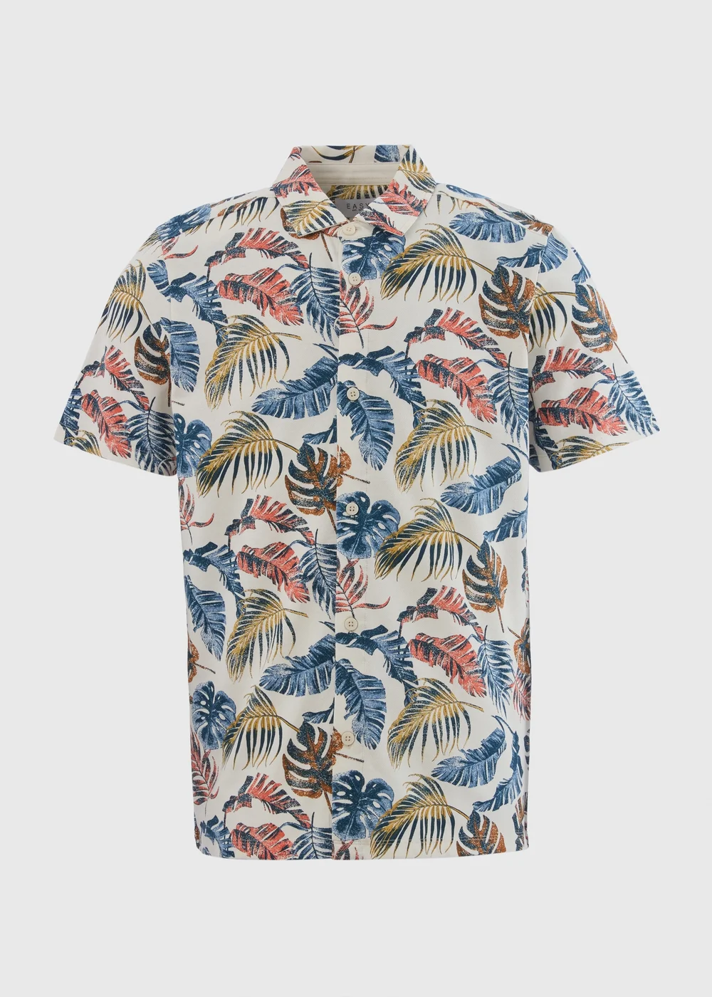 Multicolour Leaf Print Shirt - S Image 5