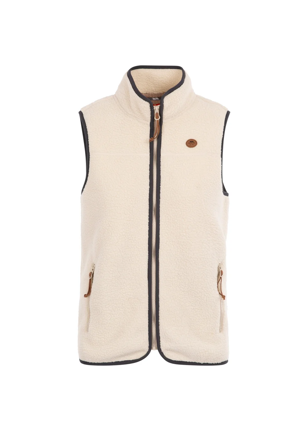 Trespass Cream Notion Fleece Gilet - S Image 1