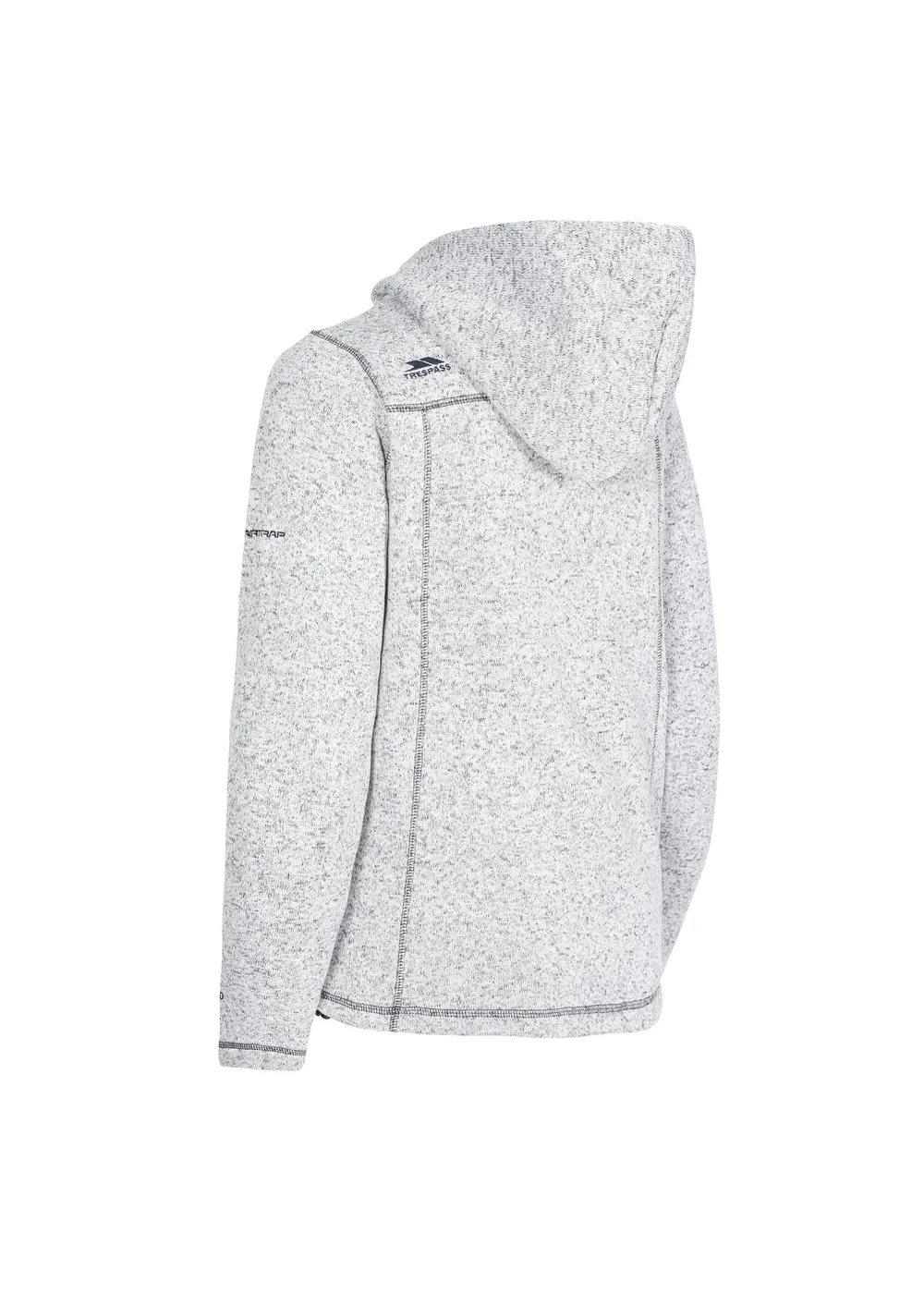 Trespass Odelia Grey Fleece Jacket - S Image 2